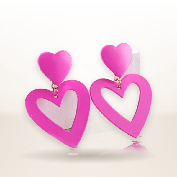 925 Silver Needle Love Fashion Temperament Niche Earrings