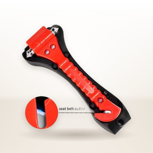 Car 2-in-1 Safety Hammer Fire Escape Tool