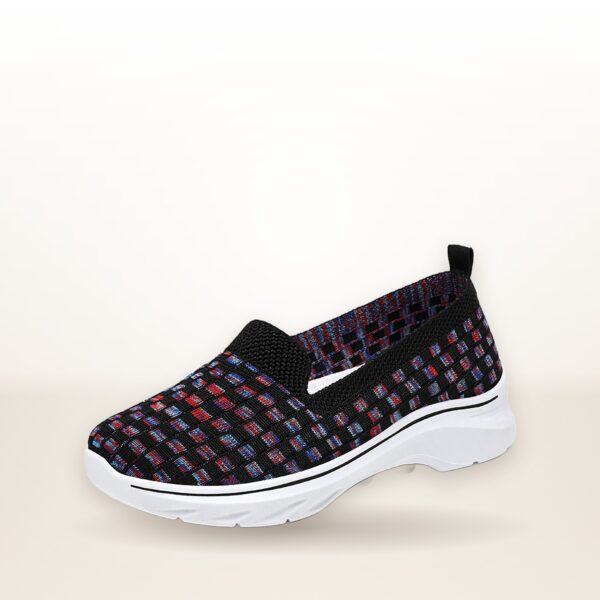 Fashion Colorblock Platform Casual Women's Breathable Shoes
