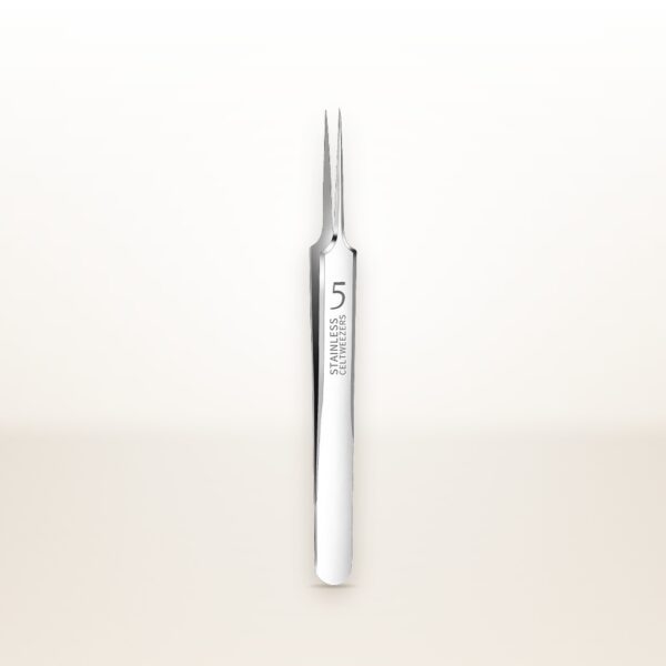 High Precision Stainless Steel Blackhead & Splinter Tweezers – Cell Tweezer No. 5