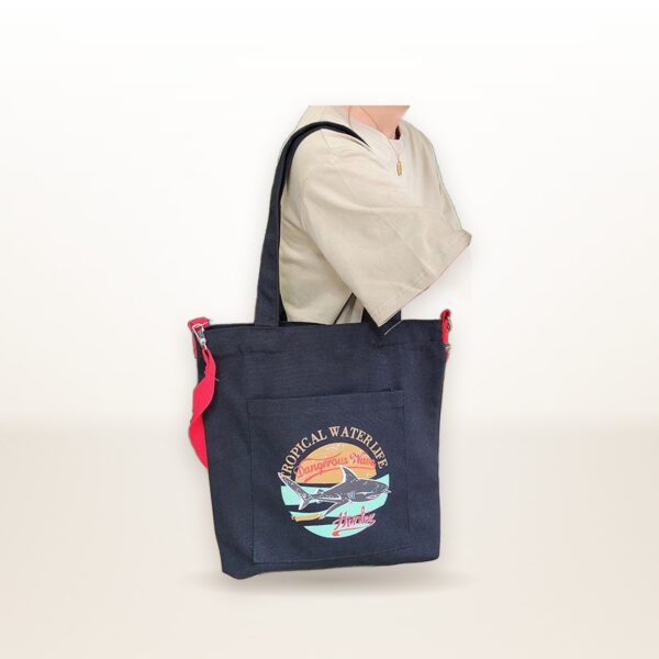 Large Capacity Canvas Diagonal Cross Women's Bag