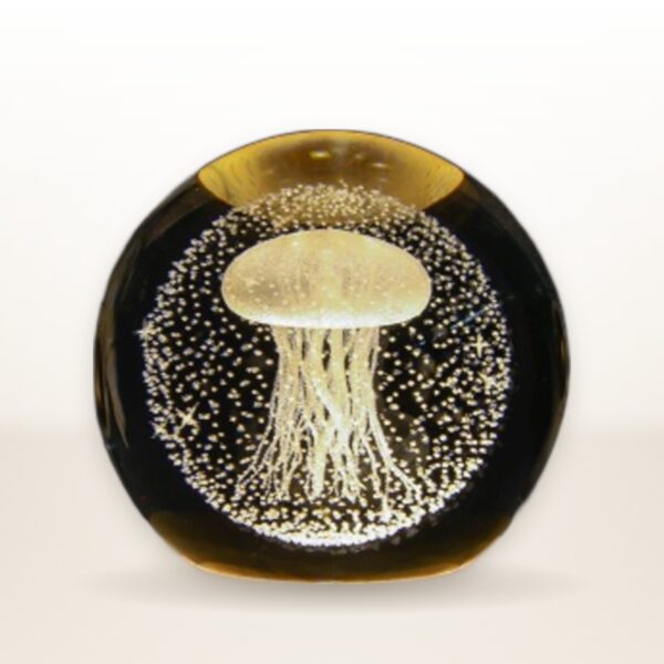 Luminous Starry Sky & Moon Crystal Ball Night Lamp – Creative Ambient Gift