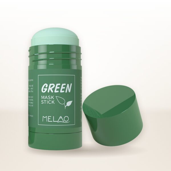 MELAO Cross-border Green Tea Solid Clay Mask Stick 40g Moisturizing