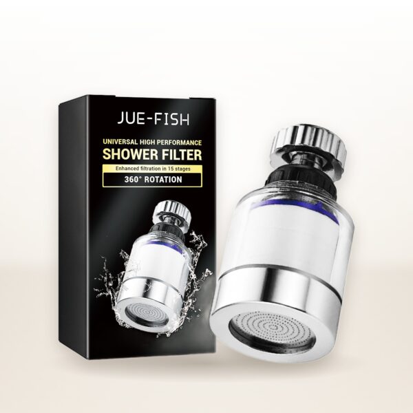 360 Degree Rotating Faucet Filter Water Purifier Faucet Filter Purifier For Kitchen, Bathroom, Sink, Removes Heavy Metals And Hard Water