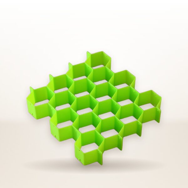 DIY Plastic Honeycomb Drawer Partition Tray Storage Box