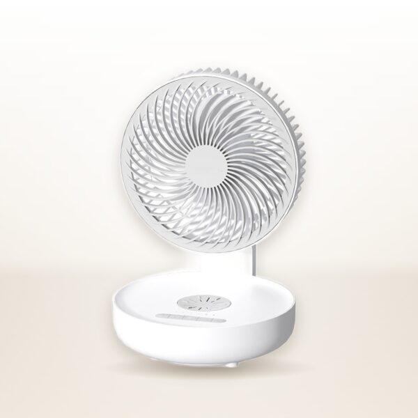 Electric Fan Household Kitchen Wall Hanging Folding Table