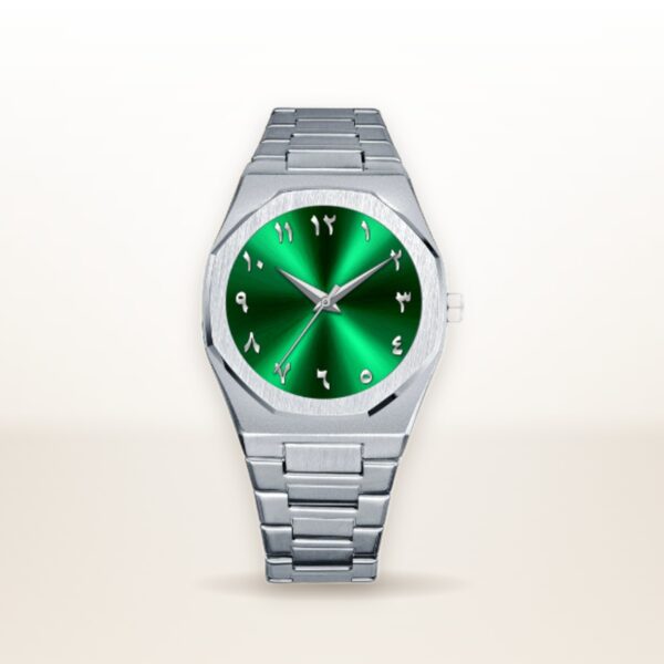 Men's Business Advanced Arabic Steel Belt Quartz Watch