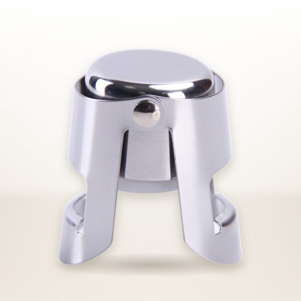 Stainless steel sealed red wine stopper