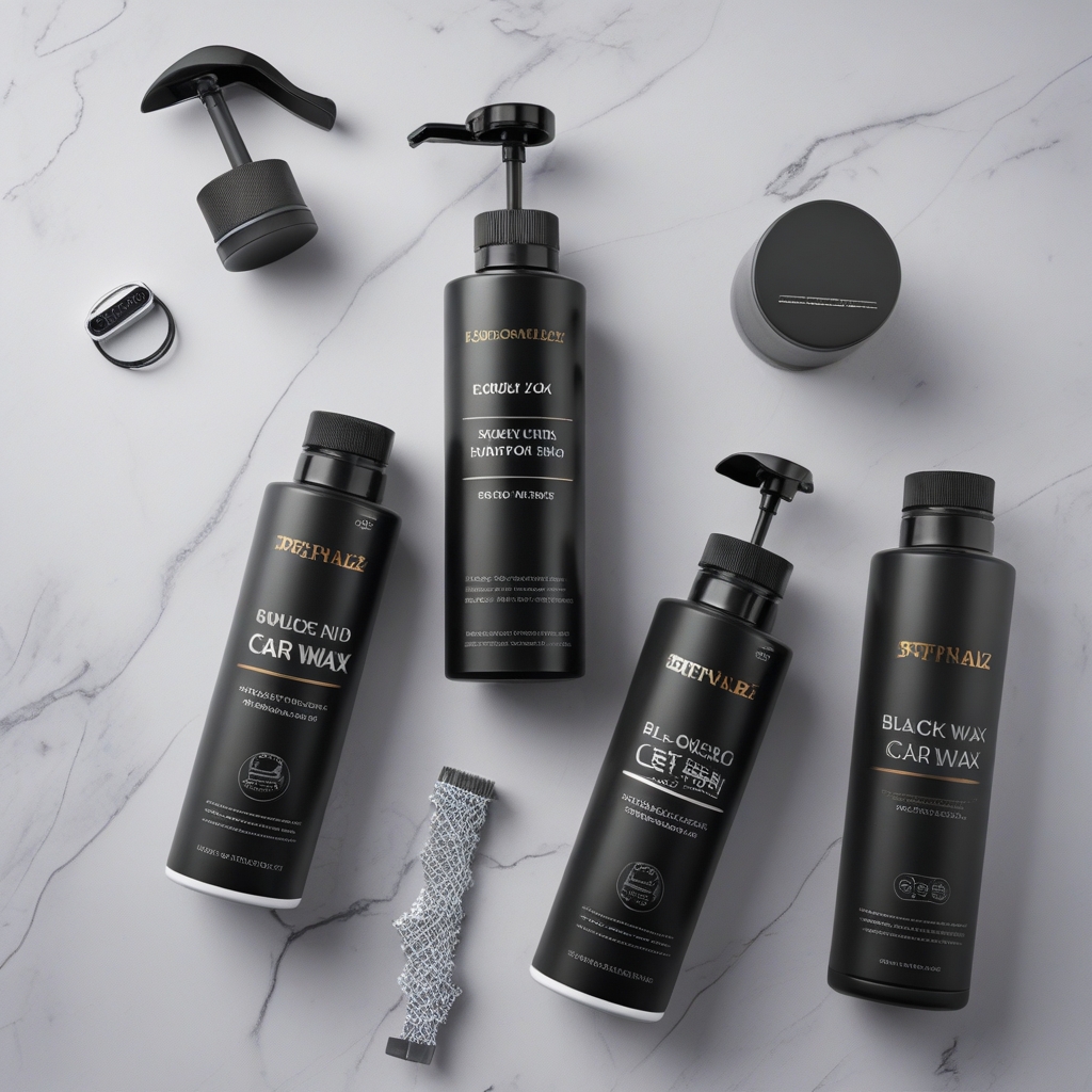 Black Car Wax step by step guide