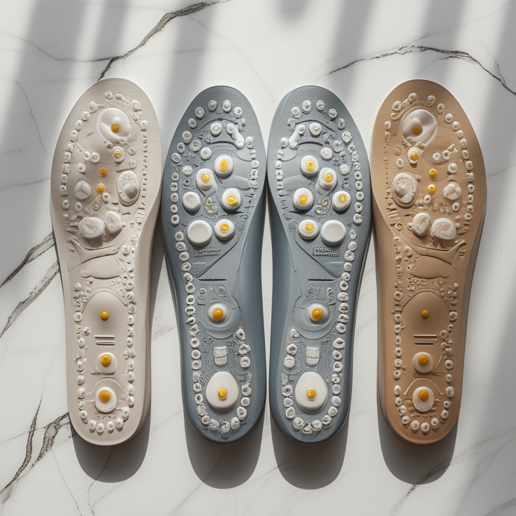 Massage orthopedic insole step by step guide